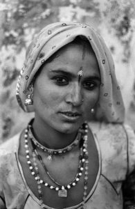 A woman in Jaisalmer, Rajasthan, India.