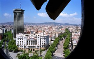 Picture of Barcelona taken from Colon Tower.