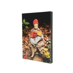 Picture of a Jizo, a sculpture protector of the children and travelers